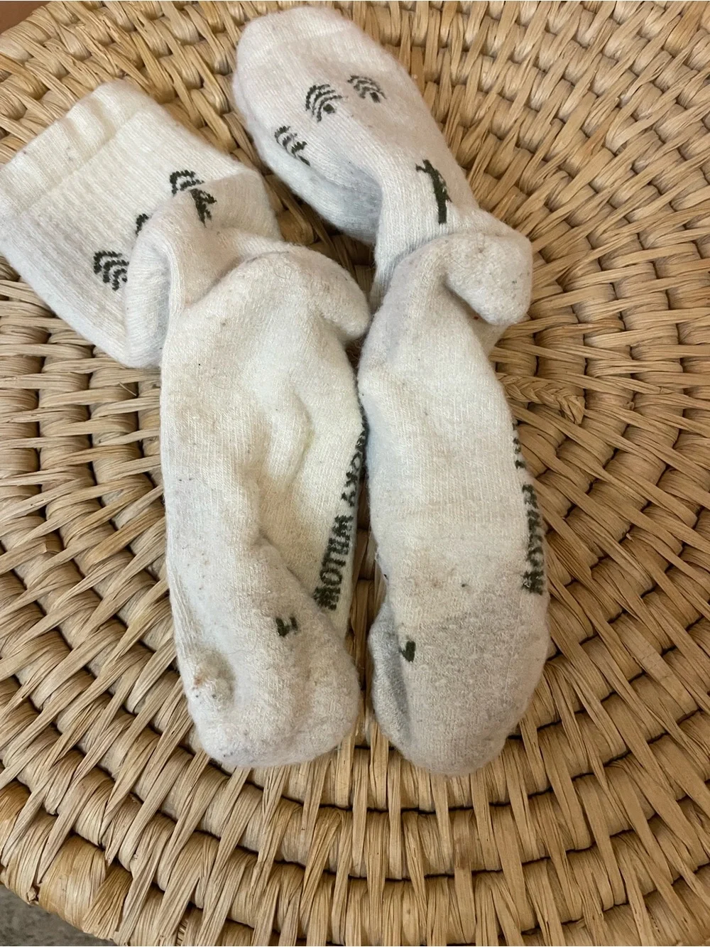 Smoky Willow Timber Wool Socks Size Small